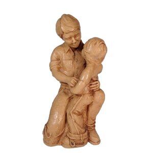 Abbey Press St Meinrad Man Comforts Son 8" Tall